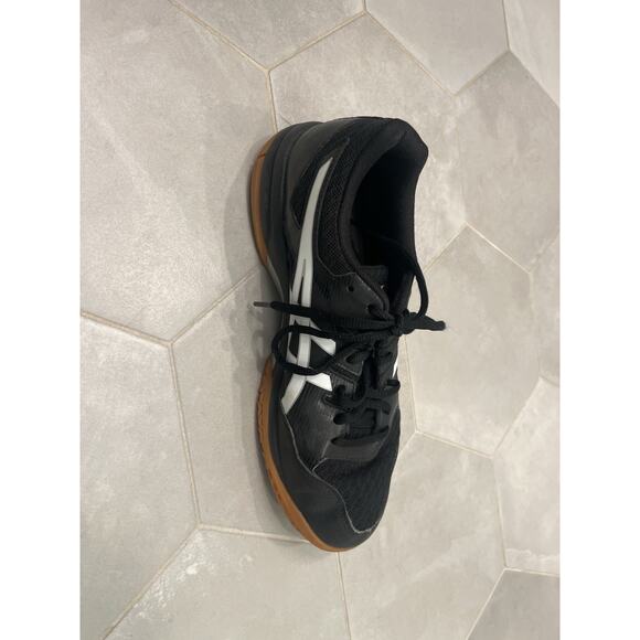 ASICS Womens Size 8 Gel-Rocket Turf Shoes Black Good Condition - Picture 7 of 7